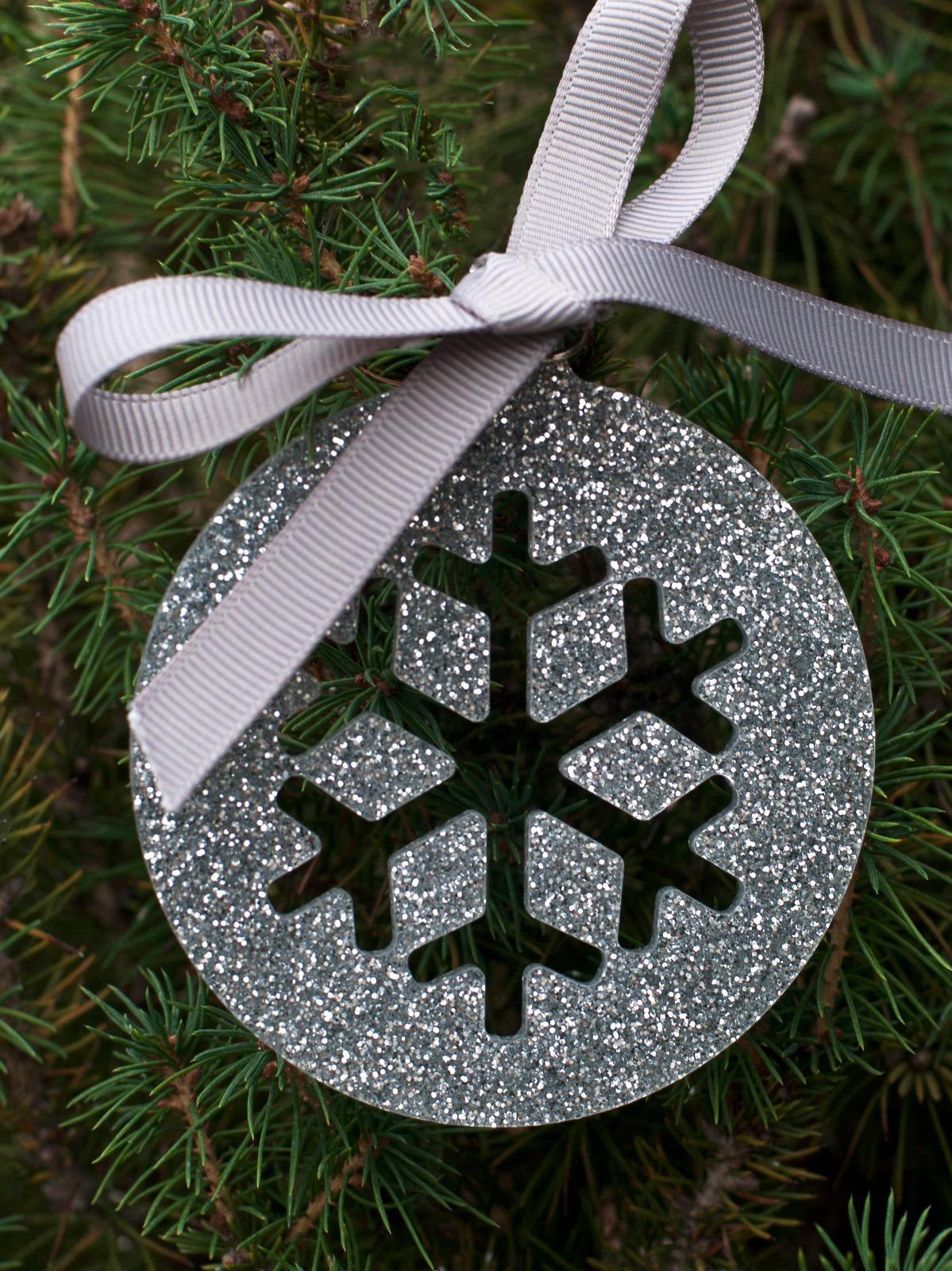 Bola navidad copo de nieve clap!®