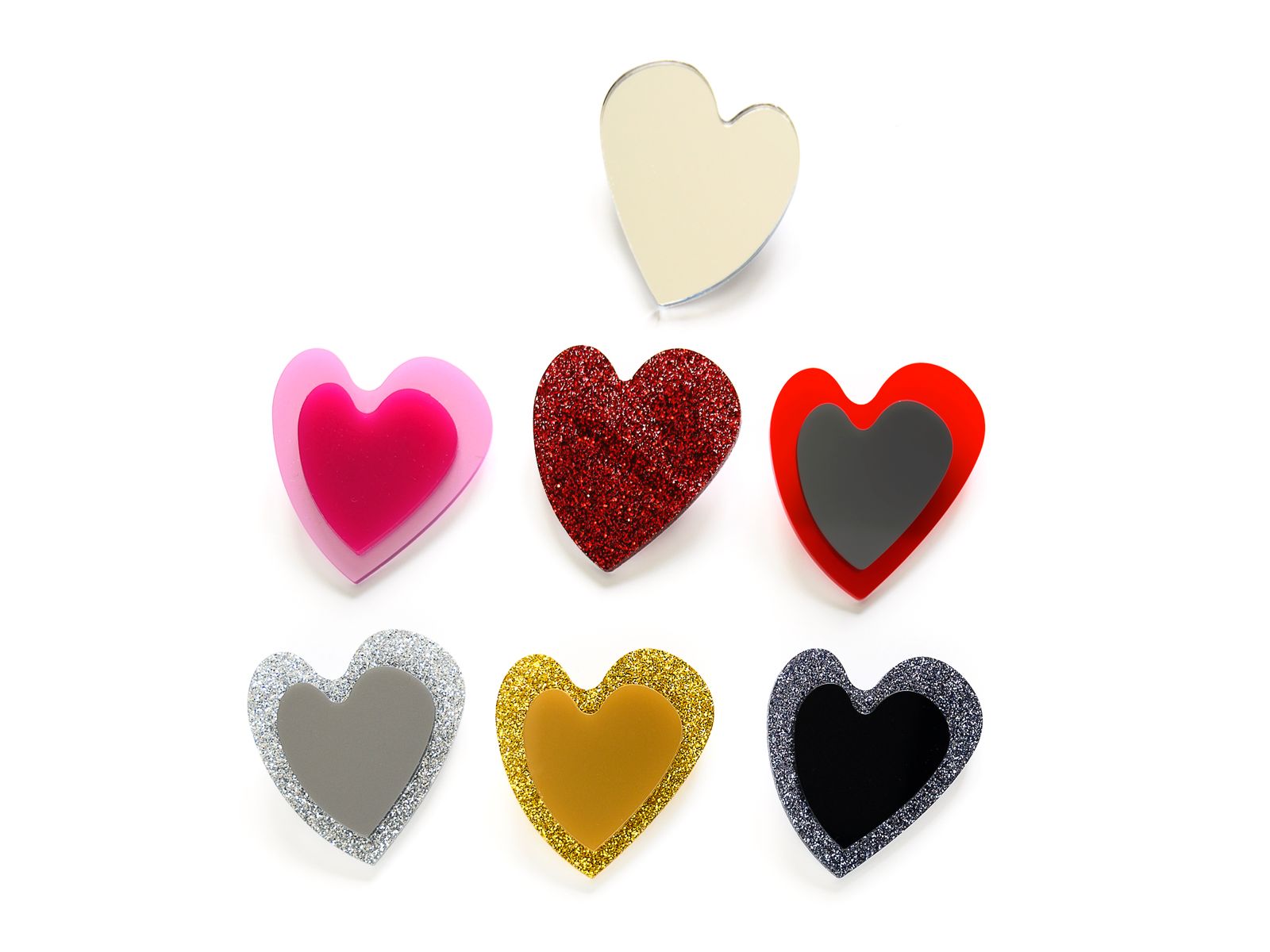 Broches corazón clap!®