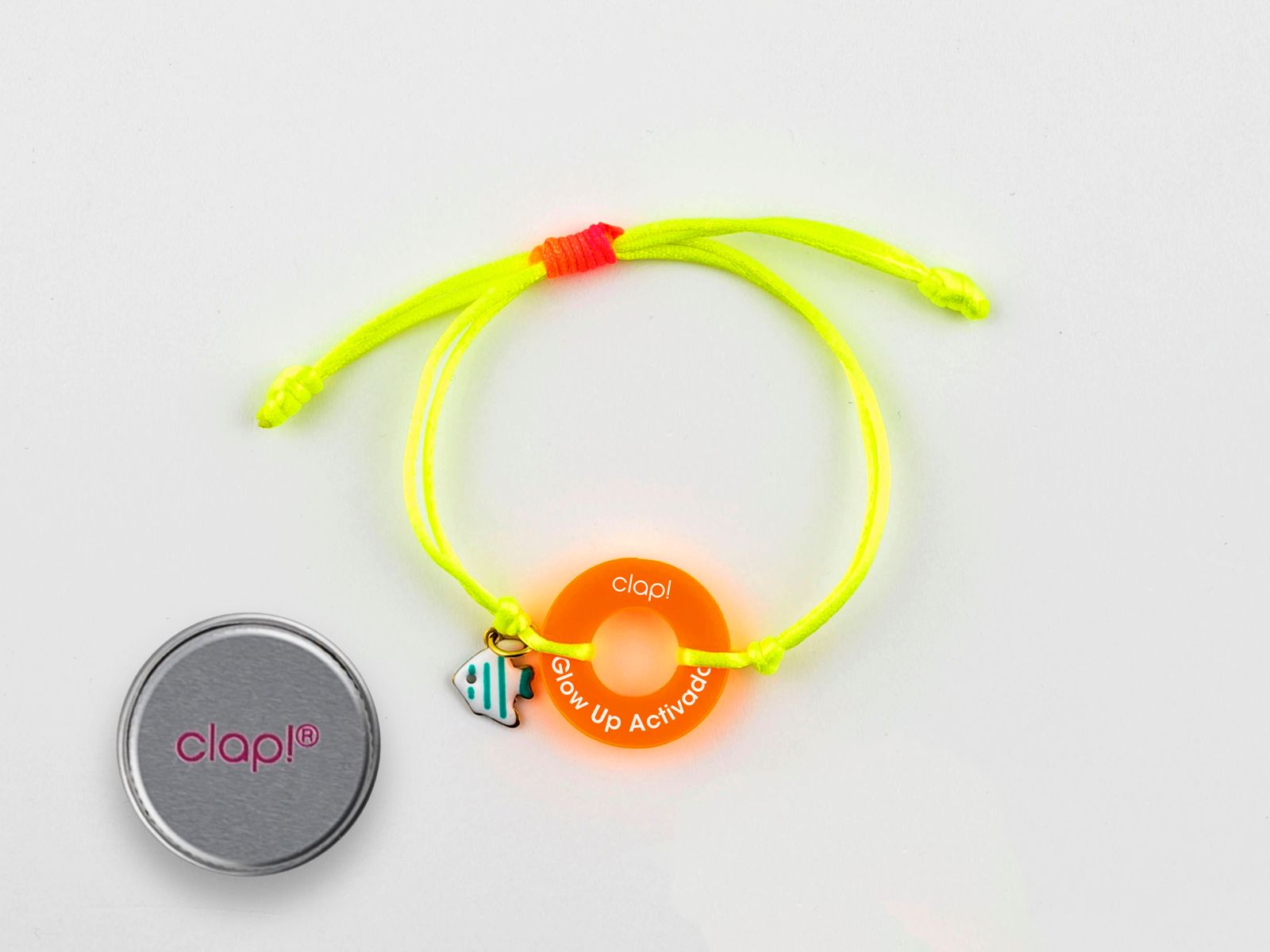 Pulsera Fluor Glow up activado Clap!®