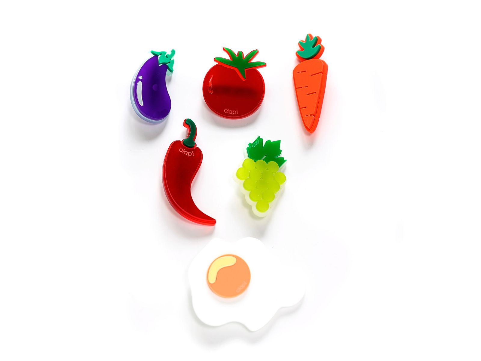 Broche Verduras clap!®