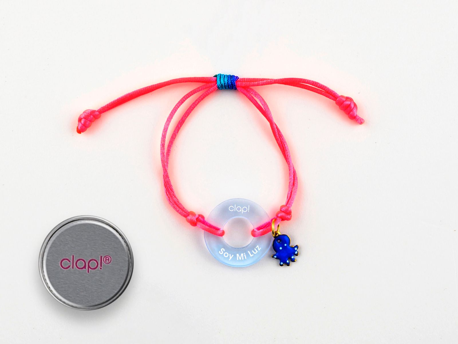 Pulsera Flúor Soy mi luz Clap!®