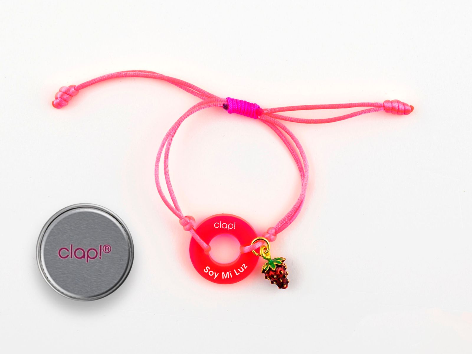 Pulsera Flúor Soy mi luz Clap!®